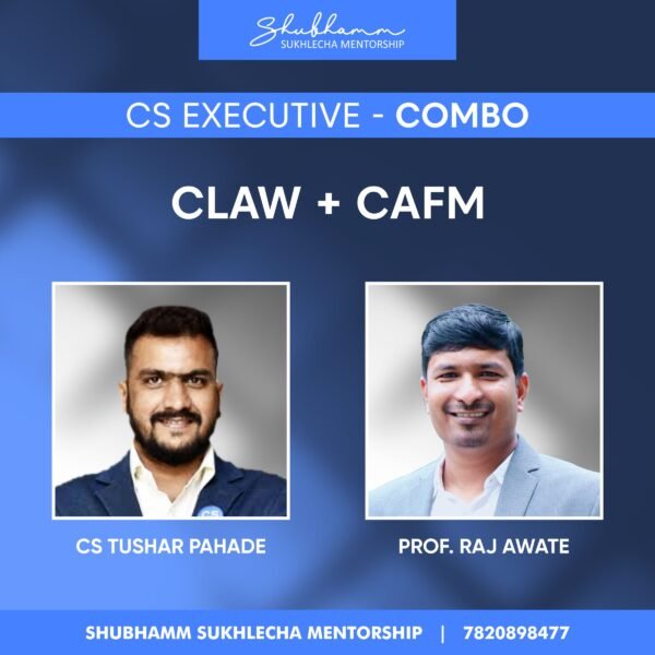 CS Executive Module 1 Combo – (CLAW + CAFM) (2022 New Syllabus)