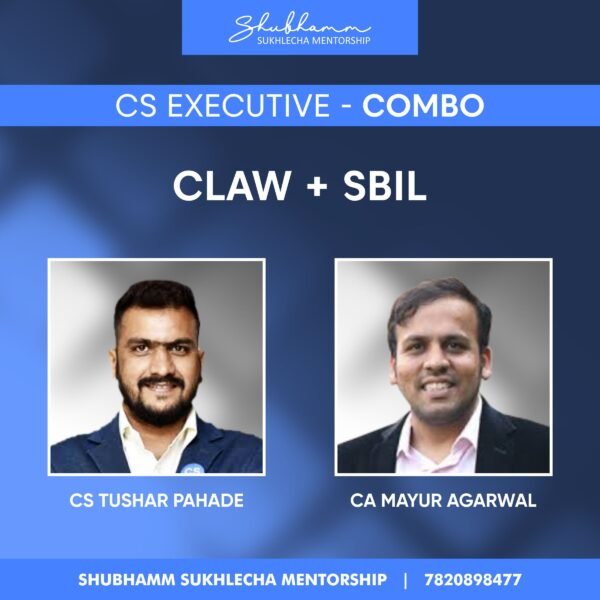 CS Executive Module 1 Combo – (CLAW + SBIL) (2022 New Syllabus)